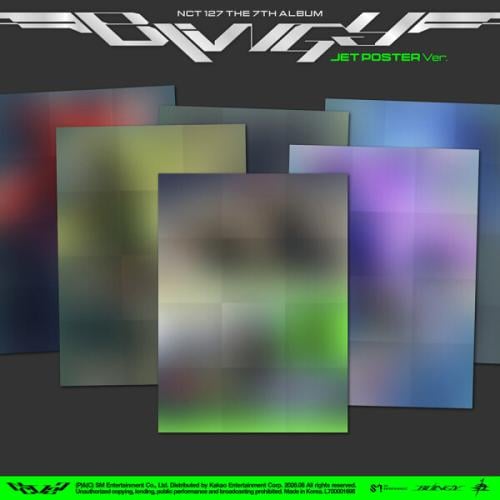 NCT 127 - 7th Regular Album BLINGY (JET Poster Ver...