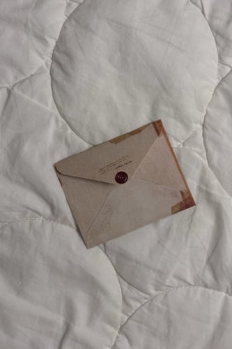 كرت اهداء مع ظرف - مقاس صغير