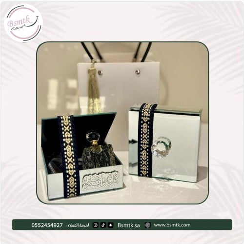 توزبعات العيد تولة عود كرستال مع التنسيق