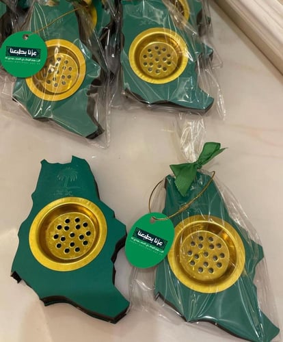 توزيعات اليوم الوطني السعودي – 12 مبخرة على شكل خر...