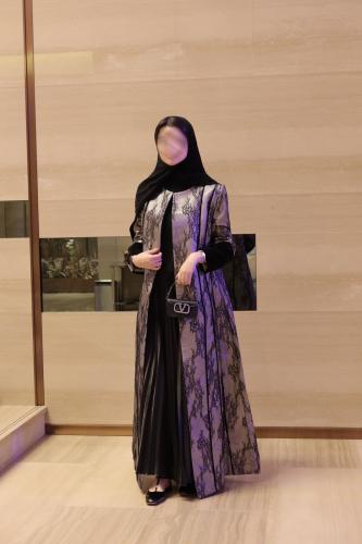 بليزر دانتيل ب تدخيلات مخمل