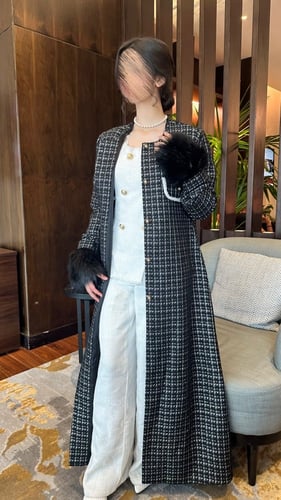 بليزر قماش شانيل