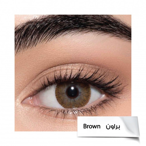 عدسات لنس مي براون Brown