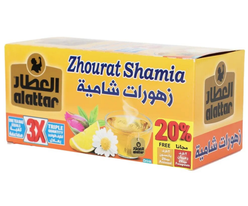 العطار زهورات شامية 20باكت +4