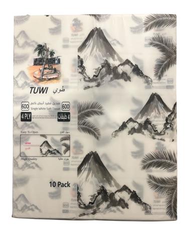 مناديل طوي 600 منديل