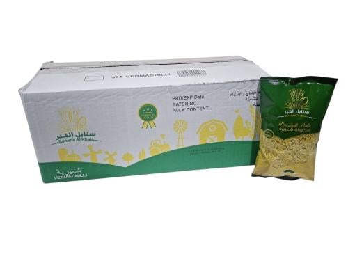 20-سنابل الخير مكرونة شعيرية 400 جرام كرتون