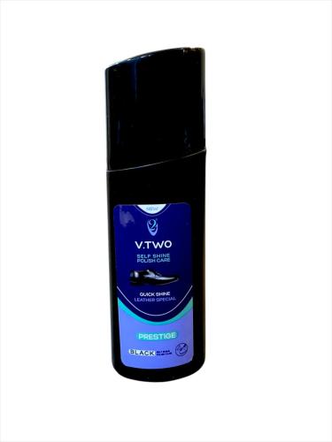 ملمع ومنظف أحذية برستيج سائل أسود 75 مل V2-1004 V....