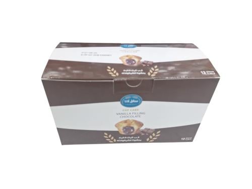 سنابل احد كب كيك فانيليا حشوة شوكولاتة 12 حبة