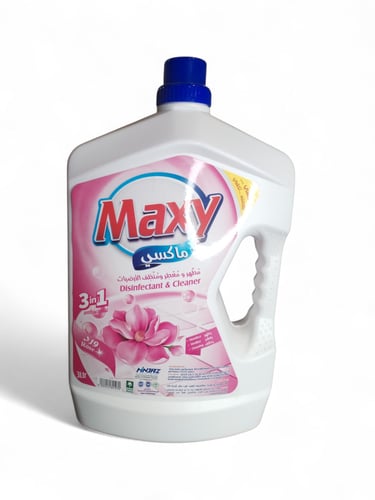 ماكسي منظف ومطهر ارضيات ورد 3 لتر كرتون 6 حبة
