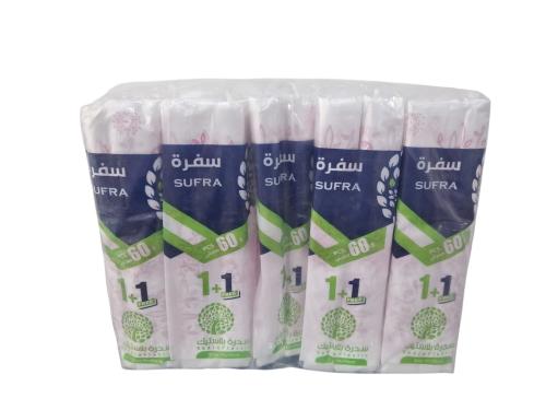 10-سدرة سفرة طعام رول 1+1 60 مفرش مقاس 90*90 سم بن...