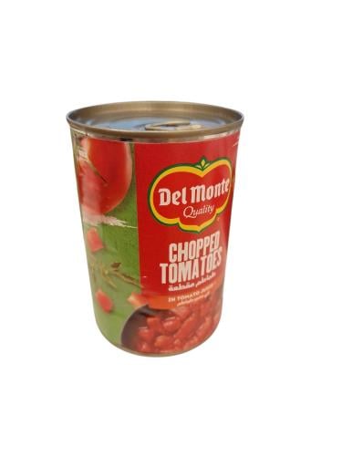 دلمونتي طماطم مفرومة مقطعة 400 جم كرتون 24 حبة