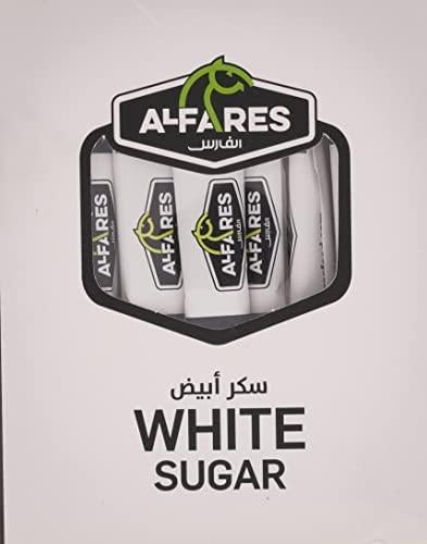 الفارس سكر مكعبات ابيض مغلف