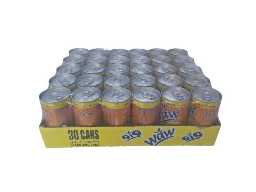 واو برتقال شراب فوار 30*185 مل