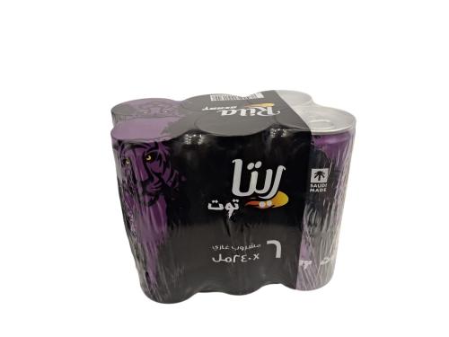 مشروب غازي ريتا توت بري 240مل*6