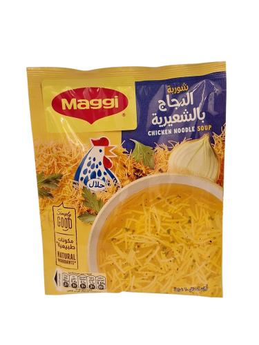 ماجي شوربه دجاج شعيرية 60غ