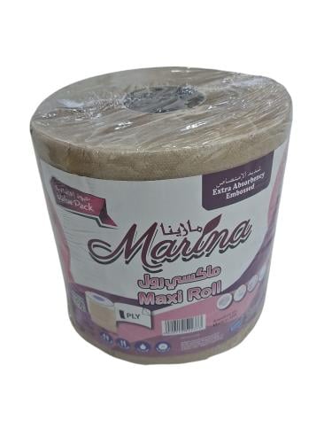 مارينا ماكسي رول عبوه اقتصاديه بني 800ج