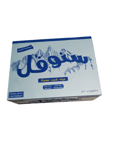 كرتون ماء سنوفل330مل *40