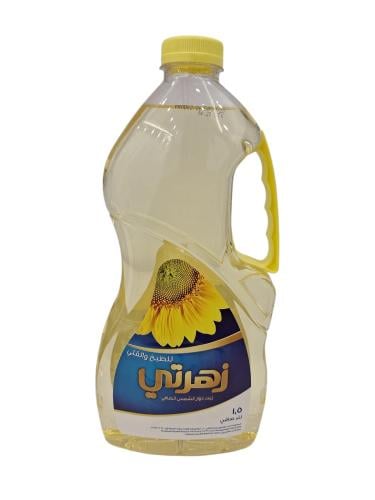زيت زهرتي 1.5 لتر