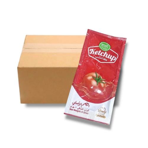 وادي النحل كاتشب كرتون (9جرام*1000كيس)