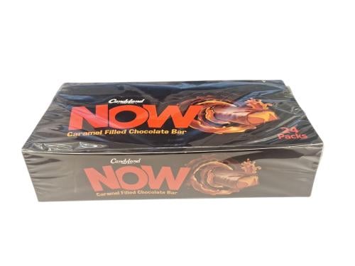 كاندي لاند شوكلاتة ناو محشوه بالكرميل30جرام *24