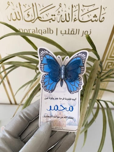 مستكة فراشة مواليد