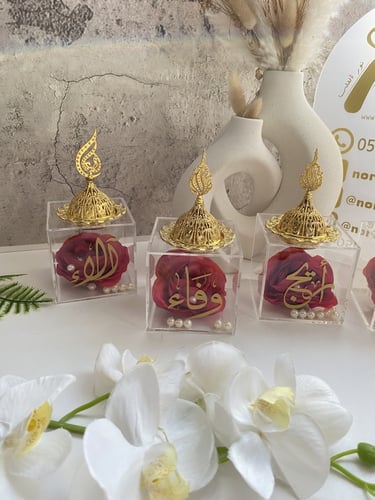 مبخره اكرليك بالورد