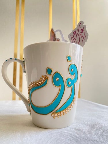 كوب مزين بـ كرستال