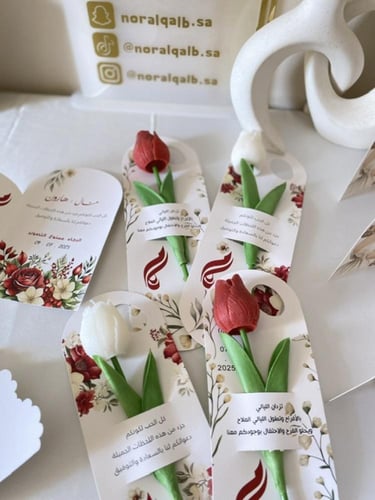 شمعة توليب معطرة