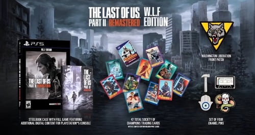 The Last of Us Part II Remastered W.L.F. Edition