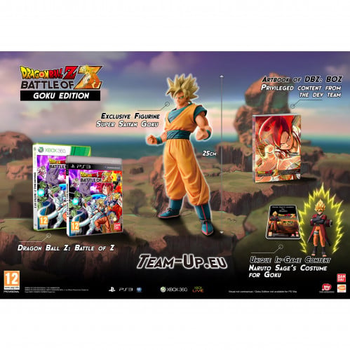 Dragon Ball Z Battle of Z Goku Edition collector's...