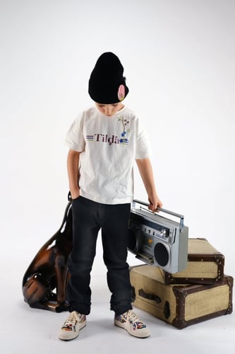 بنطال جينز أسود