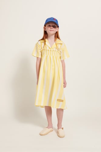 ويكند هاوس فستان مخطط أصفر