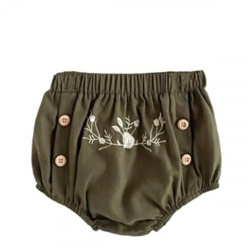 شورت بلومر لون أخضر