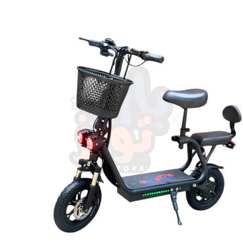 سكوتر سلة راكبين 48V بطارية 13 ألف 500W