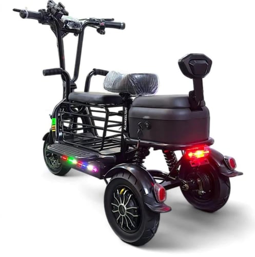 ‎دباب كهربائي مزود ب 3 كفرات و 3 كراسي