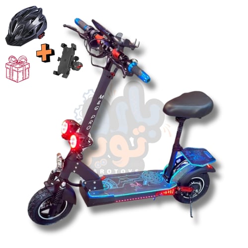 السكوتر الكهربائي ابو كشافين بورد x12 1200W بطارية...