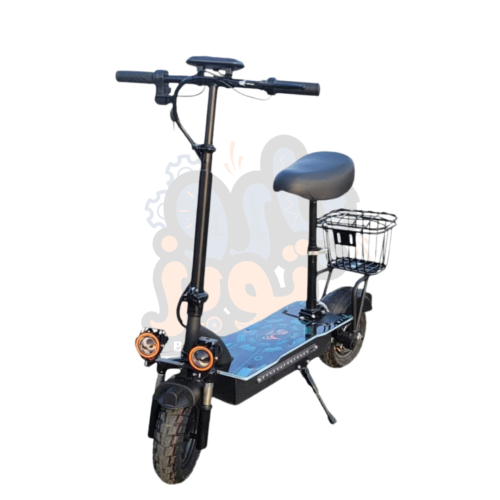 سكوتر الوحش 1200W بسلة خلفية48V