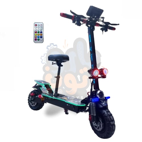 سكوتر الوحش محركين كهربائي 2025 3000W