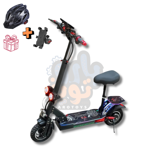 السكوتر الكهربائي ابو كشافين بورد x12 1200W بطارية...