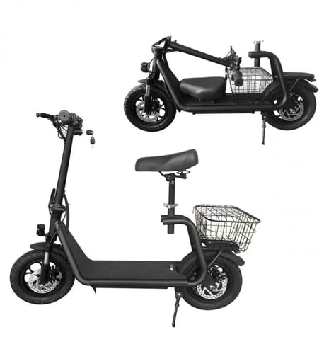 سكوتر كهربائي بسلة الاصدار الجديد 48V