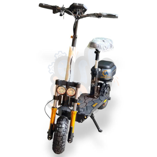 سكوتر الوحش الكهربائي المطور مزود بجميع الموصفات -...