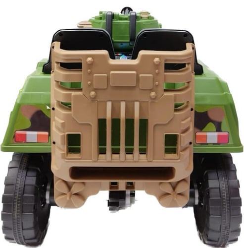 سيارة ركوب دبابة حربية كهربائية للأطفال