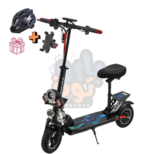 السكوتر الكهربائي ابو كشافين بورد x12 1200W بطارية...