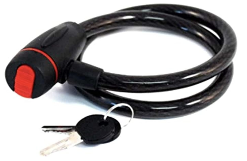 قفل للعجلات مفتاحين سكوتر ودراجة