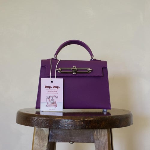 purple bag