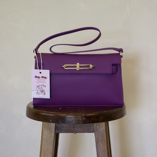 purple bag