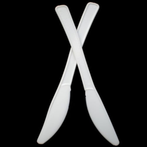 كرتون سكاكين بلاستيك 1000 حبة