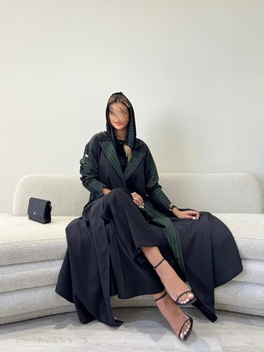 عباية كلوش قماش كريب تايواني | G60