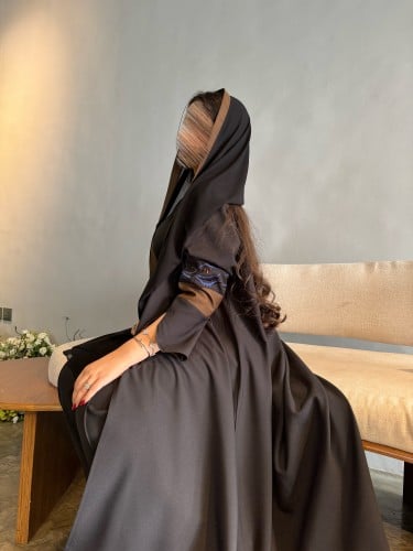 عباية قماش كريب | G79