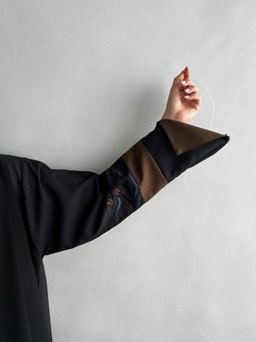 عباية قماش كريب | G79